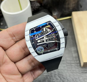 Reloj de Diseño de Alta Gama para Hombre 61-01 con Caja Blanca, Estilo Deportivo, Espejo de Zafiro, Personalización de Alta Gama - Product Image 3