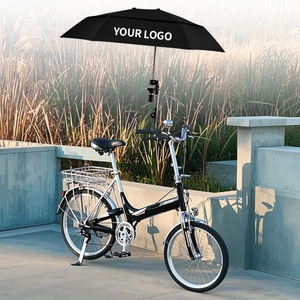 Motor Cycle Bicycle Biased <b>Umbrella</b> with Clamp Wheelchair Baby Stroller <b>Umbrella</b> Connect by a Mount for Man - Product Image 1