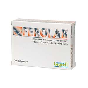Suplemento Alimenticio Hecho en Italia, Etiqueta Privada Personalizable para el Apoyo a la Deficiencia de Hierro con Hierro, Vitamina C, Ácido Fólico y B12 - Product Image 1