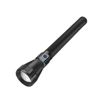 Lampe torche LED en aluminium haute puissance, rechargeable par USB-C, zoomable, tactique, longue portée, étanche, pour camping et chasse