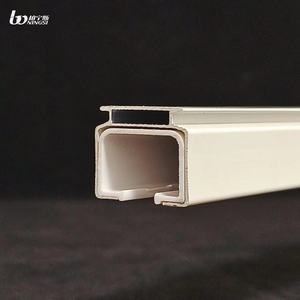 Nouvel arrivage Rail de rideau en aluminium monté au <span class=keywords><strong>plafond</strong></span> pour hôpital Rail de rideau silencieux réduisant le bruit Accessoire innovant - Product Image 3