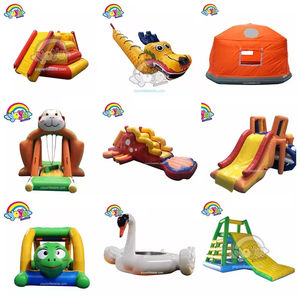 Parcours d'obstacles gonflable d'extérieur, vente chaude, pour enfants et adultes, double usage, jeu d'obstacles de qualité commerciale, directement de l'usine - Product Image 4