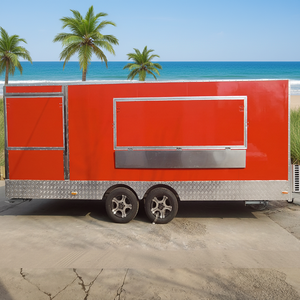 <span class=keywords><strong>ROBETA</strong></span> Remorque alimentaire en acier inoxydable de 18 pieds avec suivi GPS et garantie de 2 ans - Cuisine mobile pour usage extérieur/intérieur Marque privée - Product Image 3