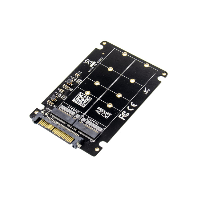 SUNWEIT ST526 2.5inch U.2 to M.2 Key B&M Converter U.2 SSD Adapter