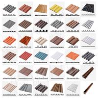 Panneau mural WPC de bonne qualité, résistant à l'humidité et durable, résistant aux fissures, panneau à lamelles WPC pour projets commerciaux