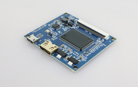 Carte de pilote d'écran LCD 7 pouces Polcd 50PMTTL AT070TN92 800*480 1024x600 USB VGA