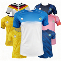 Maillot de football de club d'été respirant de haute qualité, tenue de football mexicaine, t-shirt personnalisé avec logo, 100 % polyester, séchage rapide