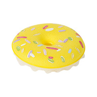 Éponge à vaisselle magique en forme de beignet, tampon à récurer, chiffon en pulpe de bois pour le nettoyage de la cuisine, brosse à vaisselle, épurateur de casseroles