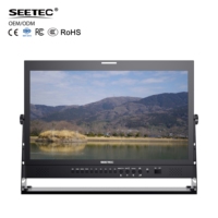 Monitor de Estudio SEETEC P215-9HSD de 21 Pulgadas Full HD con Retroiluminación LED de Aluminio, Entrada/Salida 3G-SDI, Amplio Ángulo de Visión, Directo de Fábrica