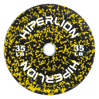 Ensemble de haltères de 5 kg (45 lb) - Plaques de poids en caoutchouc de qualité économique pour musculation et haltérophilie