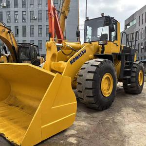 Chargeuse sur pneus Komatsu WA500 d'origine, haute efficacité, pour travaux portuaires et municipaux - Product Image 1