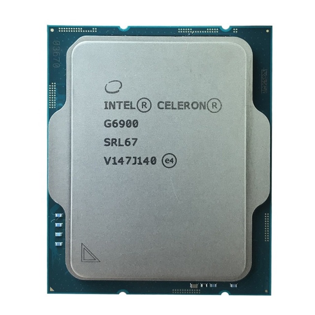 Desktop Intel Celeron Processor G6900 4M Cache 3.40 GHz LGA 1700 Original Used