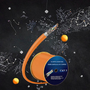 <span class=keywords><strong>Cable</strong></span> LAN CAT6 <span class=keywords><strong>FTP</strong></span> SFTP <span class=keywords><strong>de</strong></span> 305 m, 4 Pares, 8 Núcleos, Malla <span class=keywords><strong>de</strong></span> Cobre, Blindaje G652D, Fibra, 250 MHz, 500 MHz, 600 MHz - Product Image 6