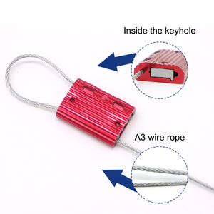 <span class=keywords><strong>Sello</strong></span> <span class=keywords><strong>de</strong></span> Cable <span class=keywords><strong>de</strong></span> Aluminio y <span class=keywords><strong>Zinc</strong></span> Fundido TX-CS104, Pieza Interna, MOQ Pequeño - Product Image 3