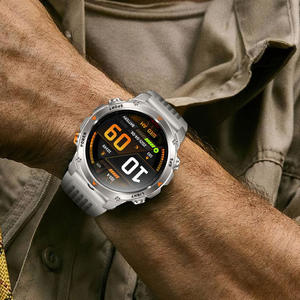 Montre connectée <span class=keywords><strong>GPS</strong></span> sportive étanche IP68 la plus vendue avec longue autonomie, suivi de la fréquence cardiaque, suivi de la forme physique et lampe torche pour hommes et femmes - Product Image 4