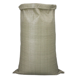 Bolsas de Polipropileno Tejido PP Baratas al por Mayor, Duraderas, Termosellables, de 25kg y 50kg, para Arroz, Arena, Cemento, Basura Verde, con Impresión Flexográfica - Product Image 1