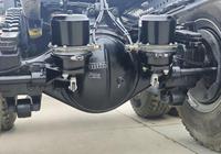 Camion-grue Zoomlion 14T robuste, châssis Auman Galaxy à double essieu arrière, grue montée sur camion