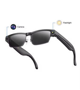 Lunettes de soleil intelligentes multifonctionnelles L802, caméra HD 8MP, enregistrement vidéo, fonction de traduction IA, transfert Wi-Fi, audio Bluetooth - Product Image 1