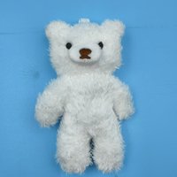 Songshantoy Vente en gros Prix abordable Porte-clés pendentif en peluche petit ours en peluche de 12 cm pour sacs et vêtements, idéal comme cadeau