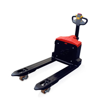 Vente en gros Heavy Duty 1,5 tonne de palettes à main électrique Chariot élévateur Transpalette électrique complet Transpalette
