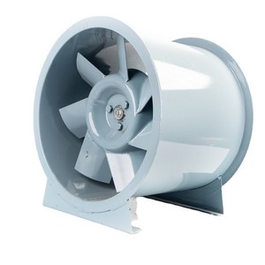 Ventilador de Flujo Mixto SWF de 2900 rpm con Rodamientos de Bolas, Ventilación Industrial Eléctrica para Fábrica, Aspas de Hierro Fundido Gris y Aluminio - Product Image 1