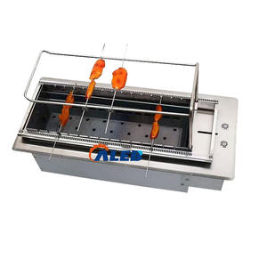 เตาย่างบาร์บีคิวแบบพกพาสำหรับร้านอาหาร<span class=keywords><strong>โต๊ะ</strong></span>ย่างบาร์บีคิวเกาหลีแบบใหม่ - Product Image 1