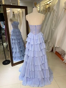 Nouvelle <span class=keywords><strong>robe</strong></span> <span class=keywords><strong>de</strong></span> bal <span class=keywords><strong>de</strong></span> soirée élégante, corsage à armatures, jupe à volants <span class=keywords><strong>de</strong></span> princesse, <span class=keywords><strong>robe</strong></span> <span class=keywords><strong>de</strong></span> soirée sans manches pour soirée - Product Image 6