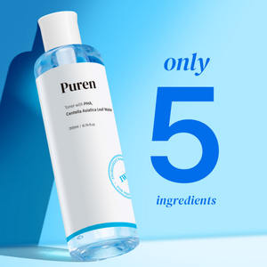 Tónico Facial Diario Puren para Embarazo con 92% de Agua de Centella y PHA, Exfoliación Suave, Calmante para la Piel, Clínicamente Probado, 200 ml - Product Image 4
