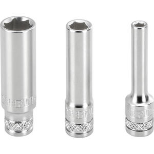 Jeu de clés à douille hexagonales longues Fervi 10 mm, 12 mm, 13 mm pour réparation automobile - Product Image 1