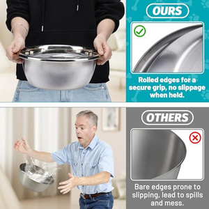 High Capacity <b>Dog</b> Food Water <b>Bowls</b> for <b>Large</b> <b>Dogs</b> Stainless Steel <b>Large</b> <b>Dog</b> <b>Bowl</b> Pet Feeding <b>Bowls</b> - Product Image 3