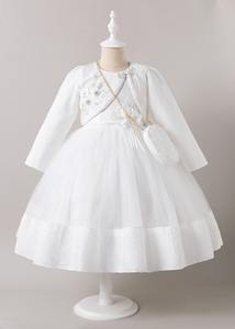 Stile europeo per <span class=keywords><strong>bambini</strong></span> vestito da principessa due pezzi <span class=keywords><strong>con</strong></span> cappotto e borsa di lusso per ragazze abito da festa per <span class=keywords><strong>bambini</strong></span> abito formale personalizzato - Product Image 5