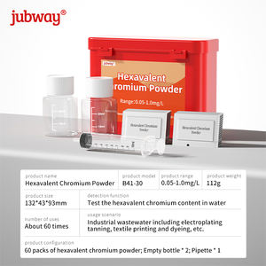 육가산 크롬(Cr(VI)) 검출 파우더 키트 B41-30 |   산업용수/토양 투출액 급속 중금속 검사 (주브웨이) - Product Image 2