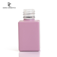 Fournisseur en gros de flacons de gel carrés de 7 ml pour vernis à ongles avec bouchon, emballage anti-fuite pour produits pour les ongles