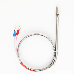 K-Typ E-Typ Thermoelement M6/M8 Schraubtyp Kleines Thermoelement, Temperaturmessgerät Sensor Sonde - Product Image 1