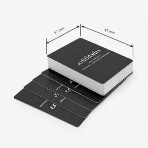 Échantillon Gratuit - <span class=keywords><strong>Cartes</strong></span> à Jouer de Luxe Noires <span class=keywords><strong>Personnalisées</strong></span> avec Logo, 100% PVC, Imperméables, en Plastique, pour la Fabrication en Usine - Product Image 2