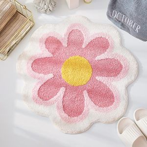 Tapis de forme personnalisé, moelleux, lavable en <span class=keywords><strong>machine</strong></span>, absorbant, tissé, tapis de sol épais, décoration de chambre à coucher, tapis de porte - Product Image 1
