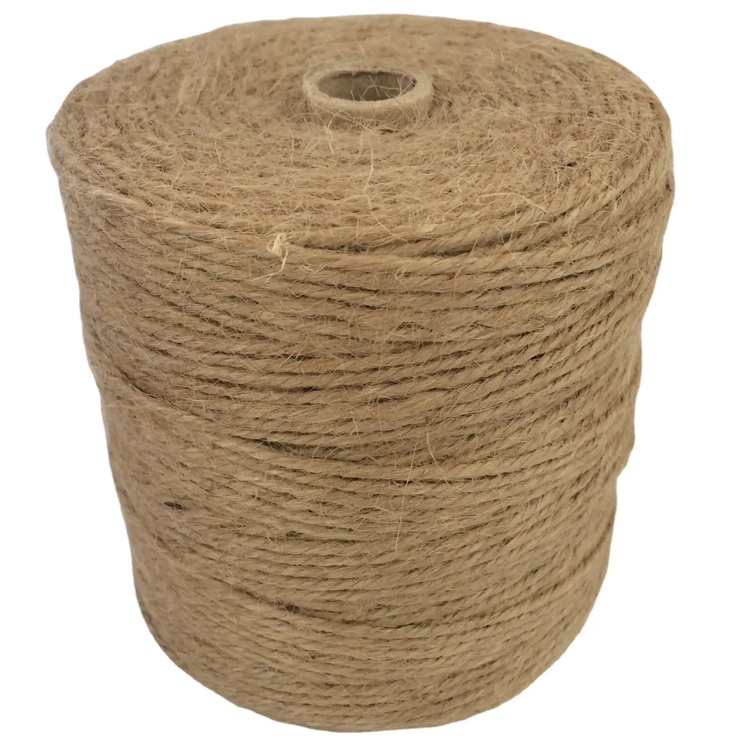 Corda de juta ply 3 cores naturais, corda de juta twine 400g