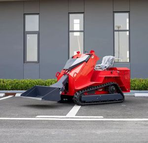 لودر صغير متعدد الوظائف ذو جنزير مع دلو وشوكة ونصف قطر دوران قصير - Product Image 1