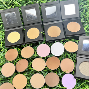 Maquillaje facial Logotipo propio Contour Bronzer Polvo prensado Corrector de larga duración Paleta de contorno mate Piel profunda - Product Image 4