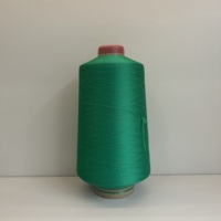 Fil HUAYOU 100% Nylon DTY, doux, élastique, torsadé 110, pour tricot à la main, couture, projets de tissage, motif teint, haute ténacité