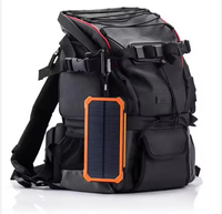 Ponsel pintar 10000mAh kedap air elektronik tenaga surya portabel Powerbank 20000mah ponsel Antarmuka Input USB mikro