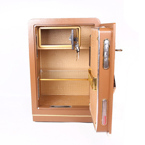 Caja fuerte Wanjiabao Safe EDG690, totalmente de acero, antirrobo, con función de alarma, para uso en el hogar, hotel y oficina. - Product Image 1