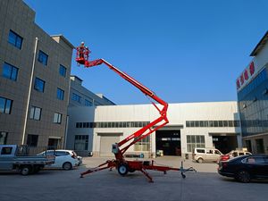 Nacelle élévatrice télescopique électrique araignée la plus vendue pour Cherry Pick - Product Image 5