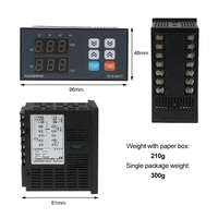Controlador de Temperatura Digital TUOBANG TC3-501T 96*48mm con Temporizador, Termostato PID ODM/OEM para Máquina de Estampado en Caliente Industrial