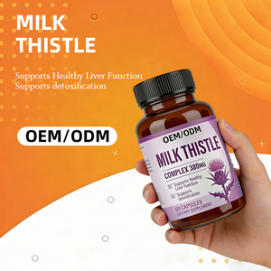 Süt Devedikeni Kompleksi 380mg Kapsül - Karaciğer Fonksiyonlarını Destekleyici Detoks Desteği Yetişkinler İçin 2 Kapsül/Portiyon 60 Kapsül OEM/ODM Toplu Tedarik - Product Image 3