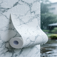 Papier peint PVC auto-adhésif 3D moderne imperméable pour chambre à coucher, salon, appartement - Installation facile, haute qualité, garantie 5 ans