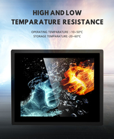 10.4 12.1 13.3 15.6 15 17 19 21.5Inch I3 I5 I7 Aanpassen 1000Nits Rs485 Rs232 Touchscreen Pc Alles In Een Industriële Paneel Pc