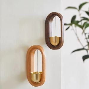 Carillon <span class=keywords><strong>de</strong></span> porte en bois <span class=keywords><strong>de</strong></span> hêtre écologique <span class=keywords><strong>de</strong></span> qualité supérieure Système d'alerte pour animaux <span class=keywords><strong>de</strong></span> compagnie pour porte <span class=keywords><strong>de</strong></span> clôture pour chien <span class=keywords><strong>de</strong></span> maison - Product Image 1