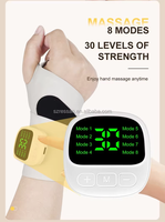 Masseur vibrant sans fil, attelle de main, sangle, syndrome du canal carpien, EMS, bande de poignet électrique intelligente