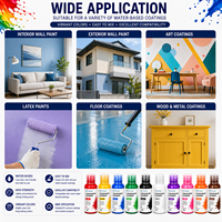 Colorant concentré à base d'eau écologique, haute puissance de coloration, pâte pigmentaire pour peinture au latex, revêtement mural, peinture décorative